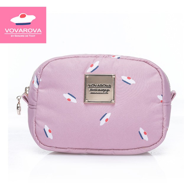 VOVAROVA空氣包-隨身化妝包-French Pom Pom- Pink