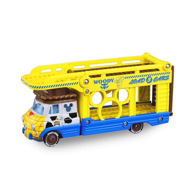 《樂達》特價 現貨 日版 Tomica 迪士尼 玩具總動員4 胡迪 載運車 不附小車 不挑盒況 134718