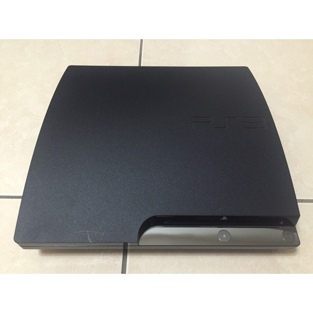 PS3 slim 黑色 250G 已改機 已改 4.5 主機 附手把 CECH-2507B 台灣公司貨 9成新