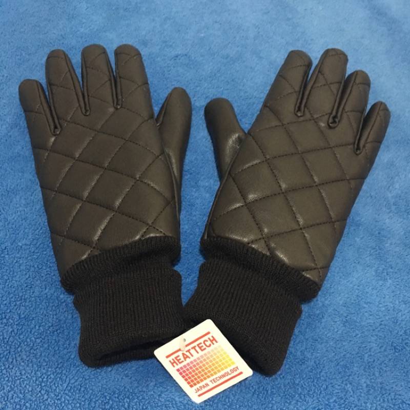 Uniqlo HEATTECH 防風皮手套