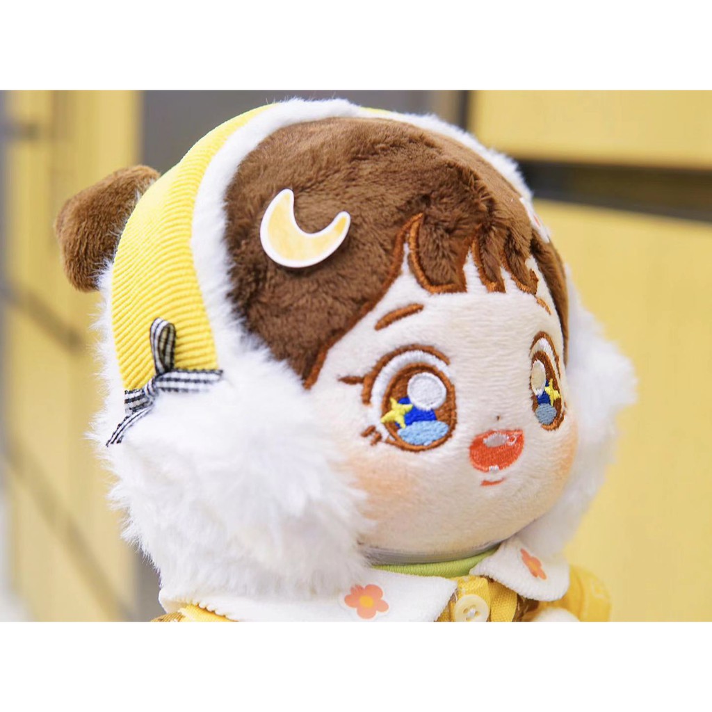 （15cm、20cm娃娃配件）冬季毛絨耳罩 👑 BTS EXO TWICE 20cm娃衣 15cm娃衣 娃包 娃鞋 娃娃