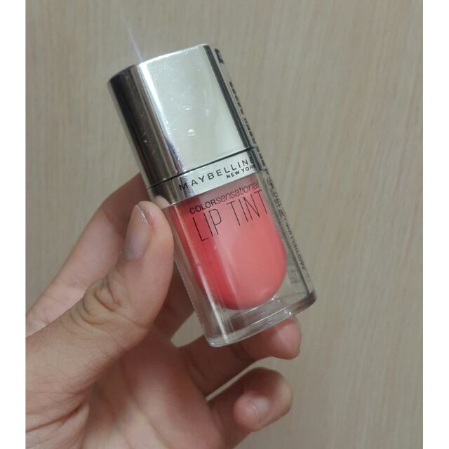 全新未拆封!MAYBELLINE LIP TINT 媚比琳 保濕染唇露 07杏桃幻想曲