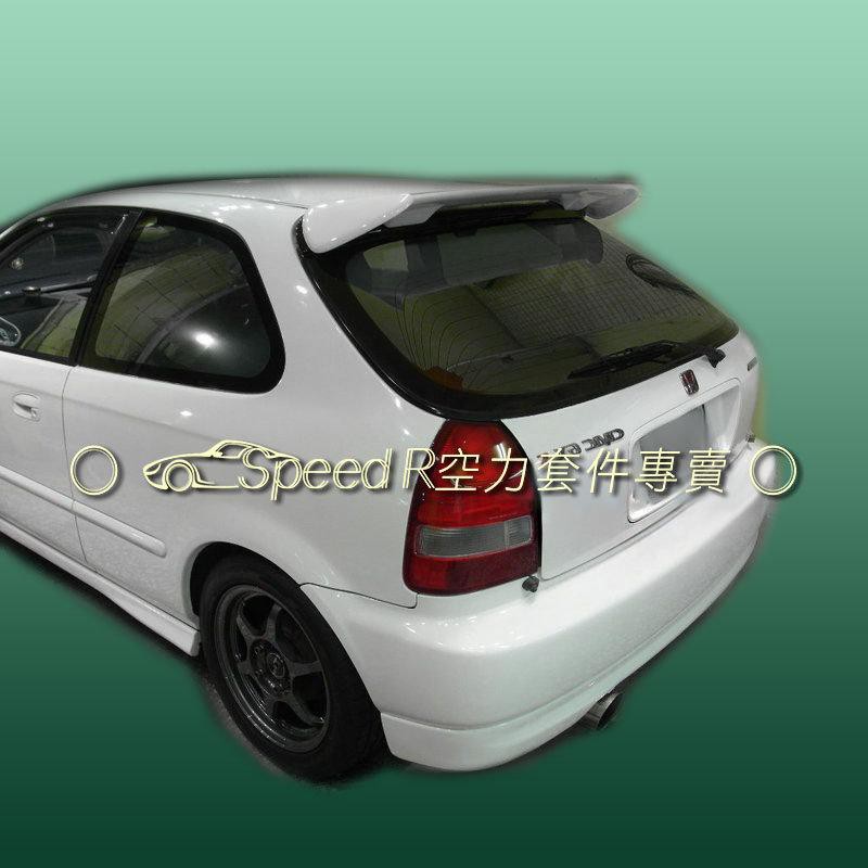 HONDA K8 CIVIC 96~00 3門 TYPE R 雙層尾翼