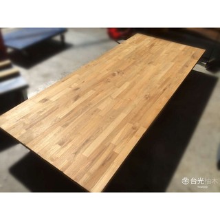 【緬甸柚木-TKWOOD】柚木指接桌板(厚3cm/寬93cm)/書桌/工作桌/層板/集成材/拼板/吧檯/實木