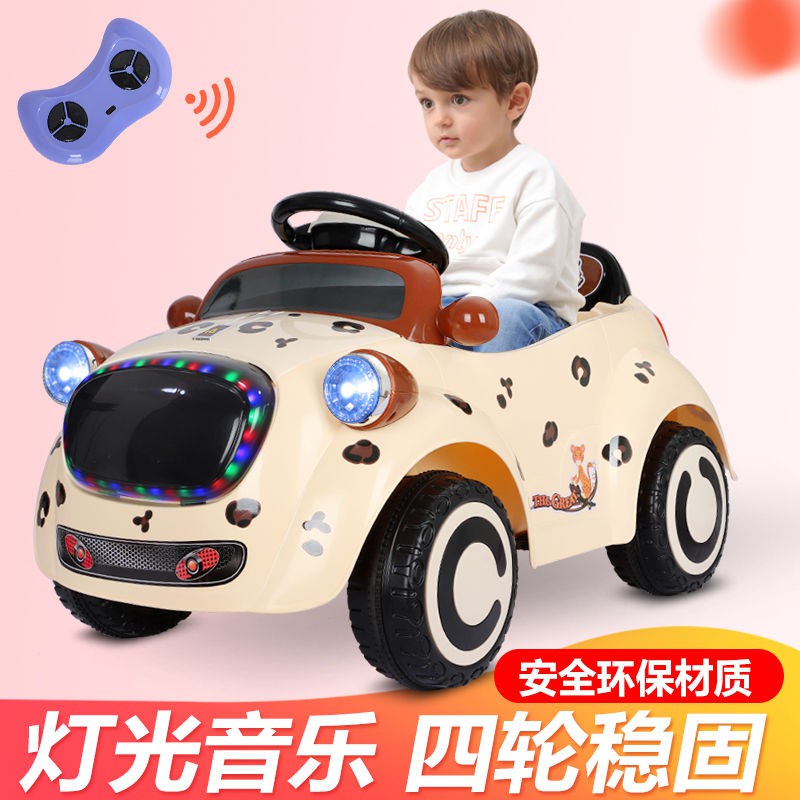 XIN*嬰兒童電動車四輪可坐遙控汽車1-3歲4-5搖擺童車寶寶玩具車可坐人