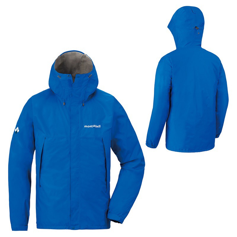 【mont-bell】1128600 PRBL 亮藍 日本 男 防水透氣外套 防水外套風衣風雨衣 Hiker