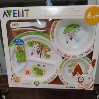 Philips Avent QQ兔學習餐具禮盒組