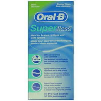 全新 歐樂B Oral-B 超級牙線(三合一牙線) 一盒50入