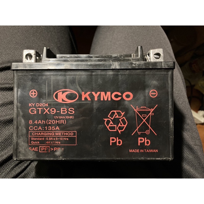 光陽 Kymco 電瓶 GTX9-BS 二手 已測試良好