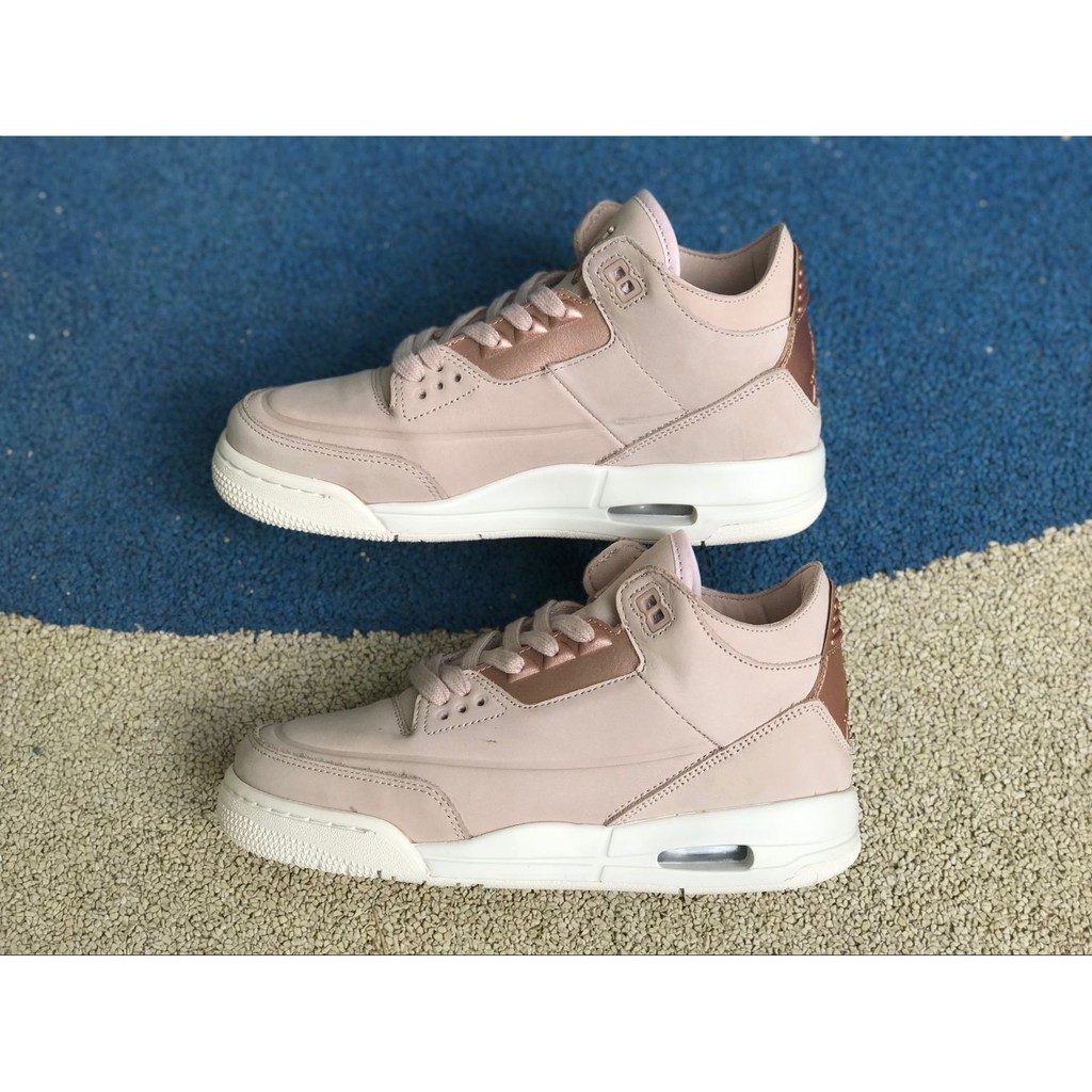 jordan retro 3 rose gold