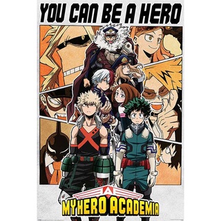 【我的英雄學院】 My Hero Academia - (Be a Hero) - 英國進口海報
