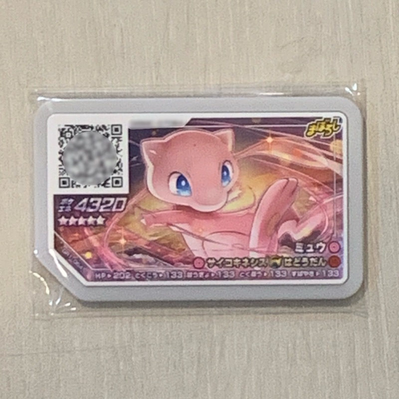 日本神奇寶貝新機台 pokemon gaole GR1彈 五星 夢幻 非tretta