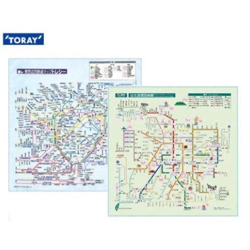 促銷拭淨布日本東麗TORAY捷運路網圖拭淨布