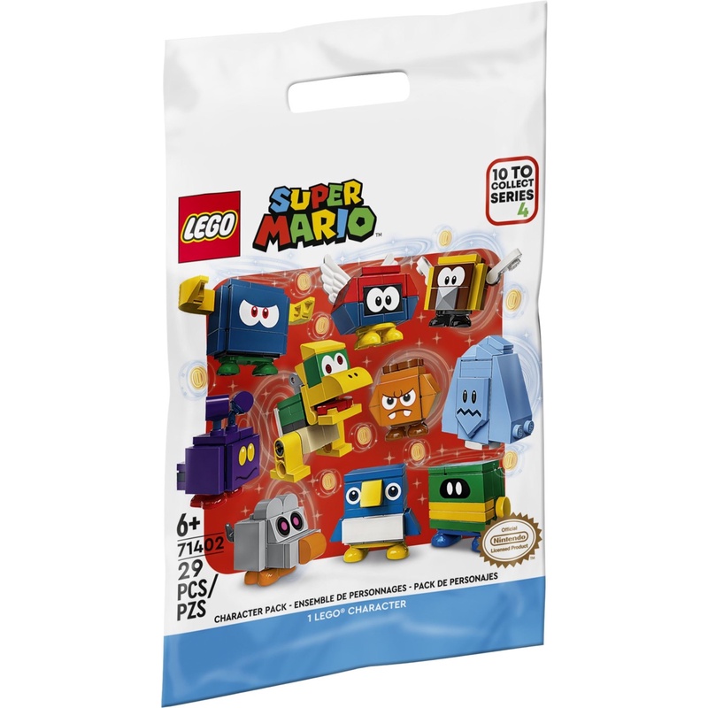 ［想樂］全新 樂高 LEGO 71402 Mario 瑪利歐 角色組合包－第 4 代 (隨機一包)