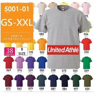 免運 日本 United Athle 素T 短T 5.6oz 重磅 素TEE UA 彈性【UA5001】