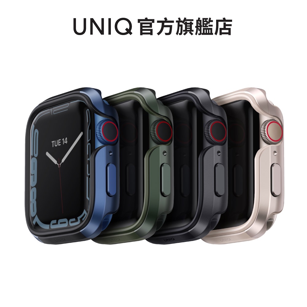 【UNIQ】Apple Watch8/7/6/SE/S9/5防撞保護殼Valencia｜40/41/44/45官方旗艦店