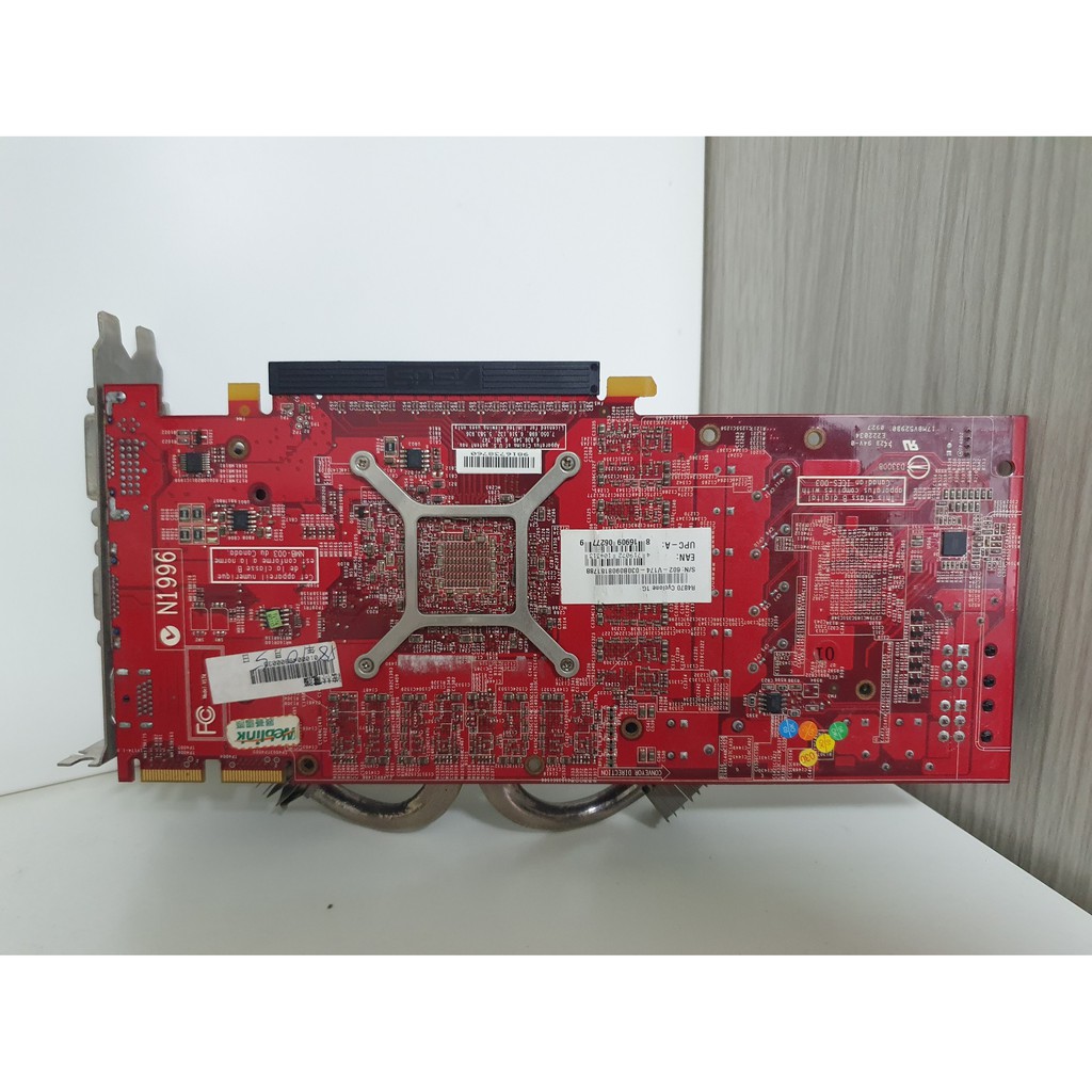 #二手  E.PCI-E顯示卡-微星MS-V174 R4870 Cyclone 1G DDR5 熱導扇 HDMI