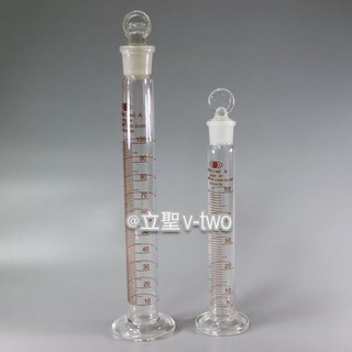 玻璃有栓量筒 | 10ml~500ml | 附玻璃塞 | 刻度量筒 | 共栓量筒