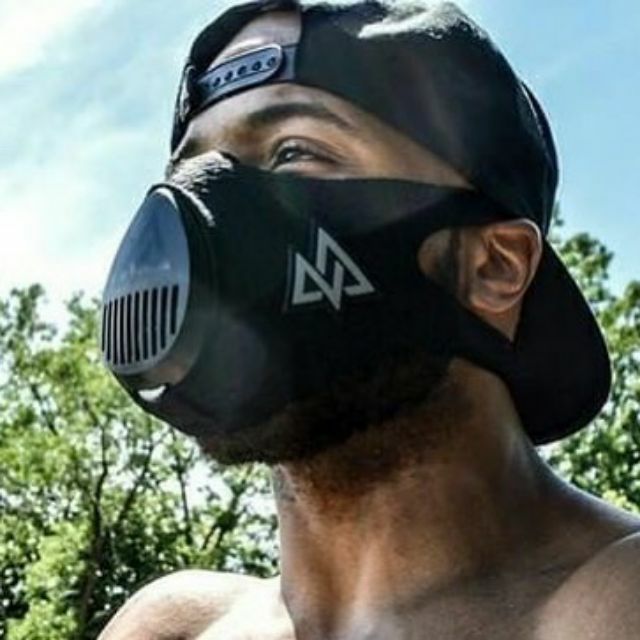 【絕對正品】全面升級Training mask 3.0運動面罩阻氧控氧自虐神器跑步新款高原低氧訓練面罩