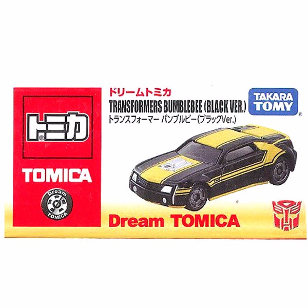 玩具寶箱 - TOMICA 多美小汽車 TRANSFORMERS BUMBLEBEE 變形金剛 大黃蜂 黑色
