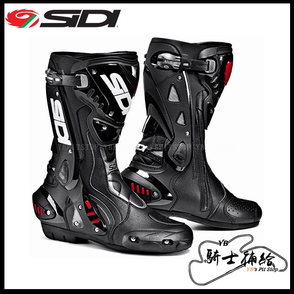 ⚠YB騎士補給⚠ SIDI ST BOOTS 黑 高筒 防摔 競技 車靴 義大利 公司貨