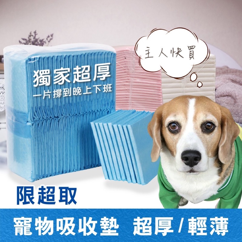 寵物尿布墊 輕薄款1.2公斤 加厚款2公斤 吸水升級版 狗尿墊 寵物尿布