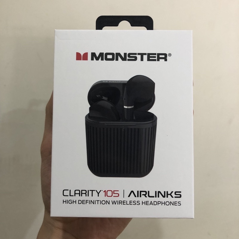 monster clarity 105 airlinks 無線藍芽耳機