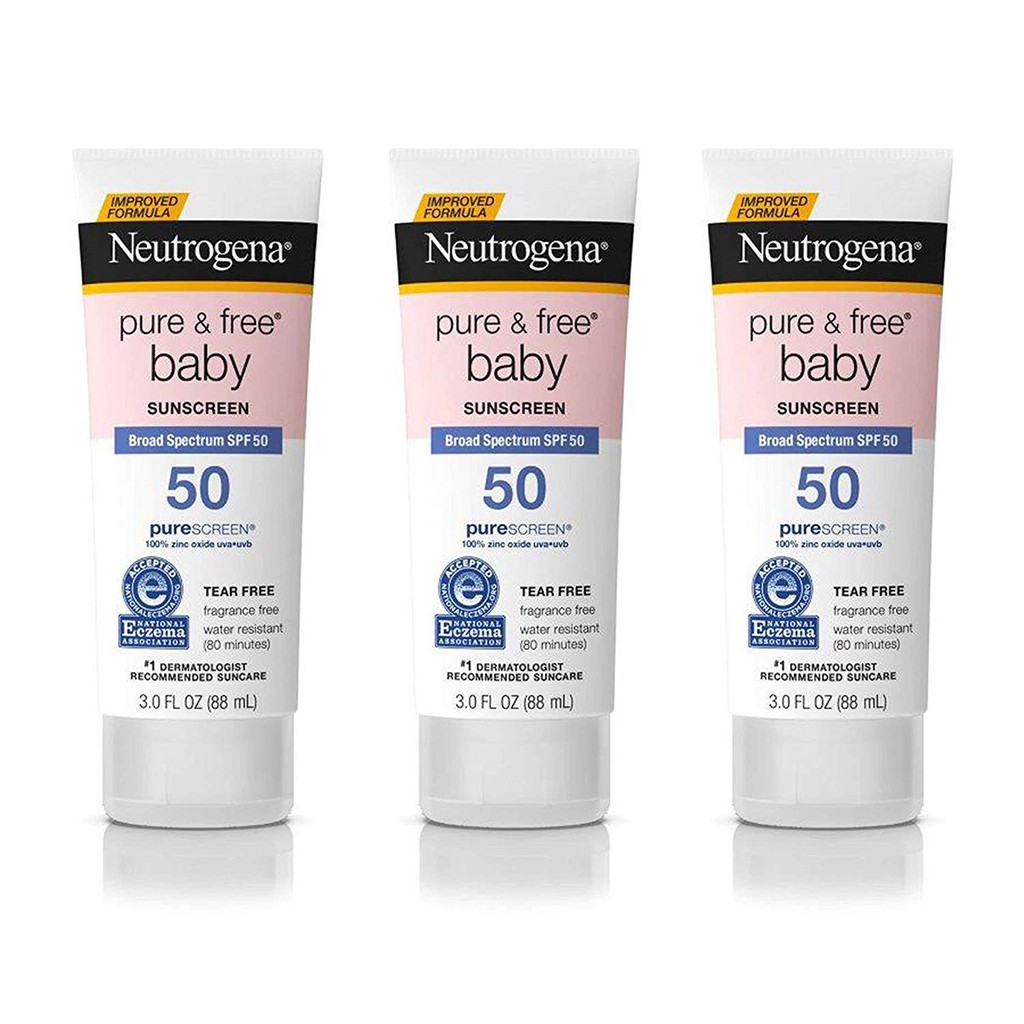 Neutrogena Pure Free 嬰兒防曬乳液