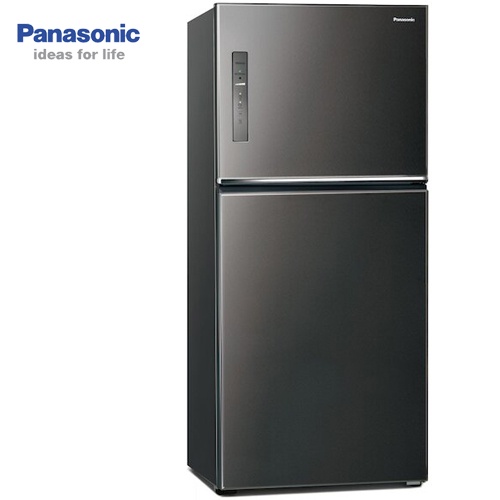 Panasonic 國際 NR-B651TV-K 雙門冰箱 無邊框鋼板 650L 新1級能源 晶漾黑