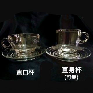 耐熱玻璃義式可疊式美式咖啡杯花茶杯拉花杯卡布奇諾杯美式拿鐵杯濃縮杯濃縮咖啡杯/膠囊咖啡杯組合系列【蘇菲亞精品傢飾】