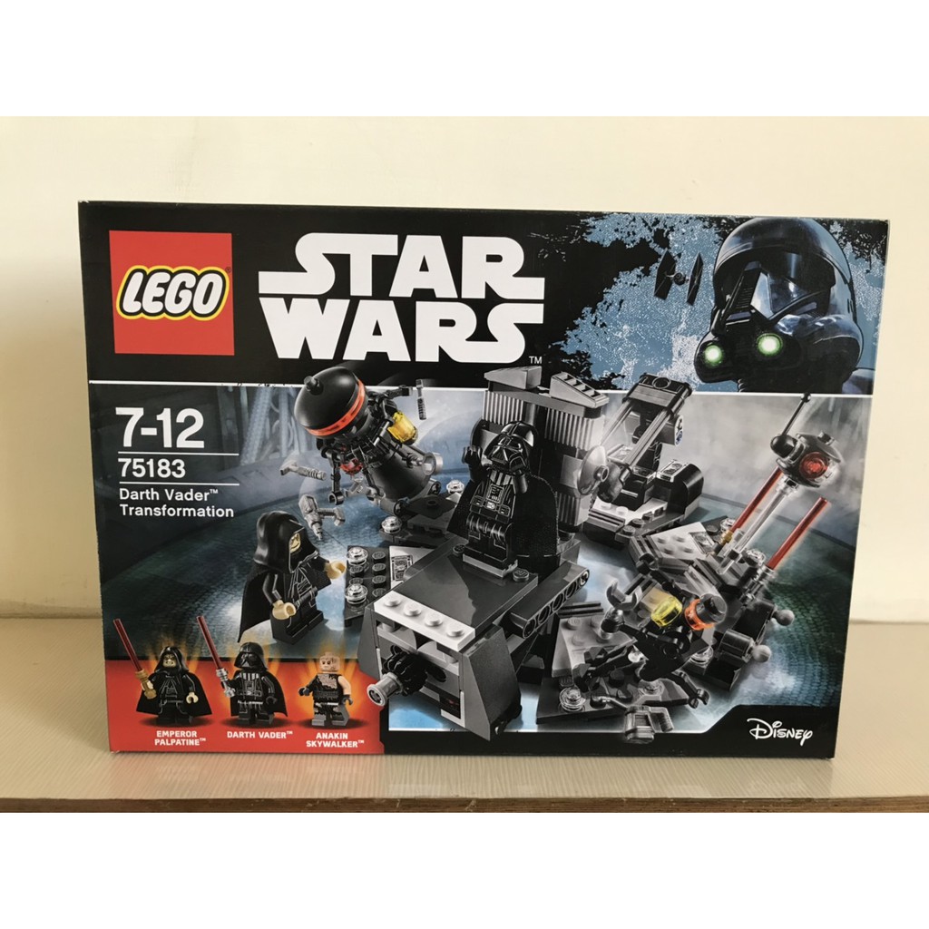 (澳洲免運)樂高 LEGO 75183 達斯維達的誕生 STAR WAR系列