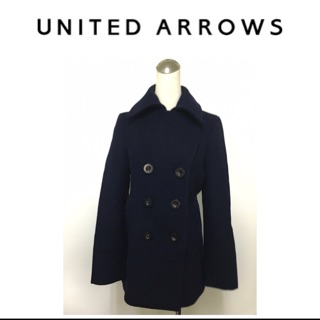 樂448 二手正品 羊毛外套UNITED ARROWS 保暖外套 風衣