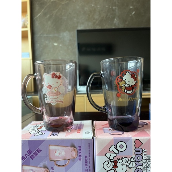 Hello Kitty 7-11 40週年限量玻璃馬克杯