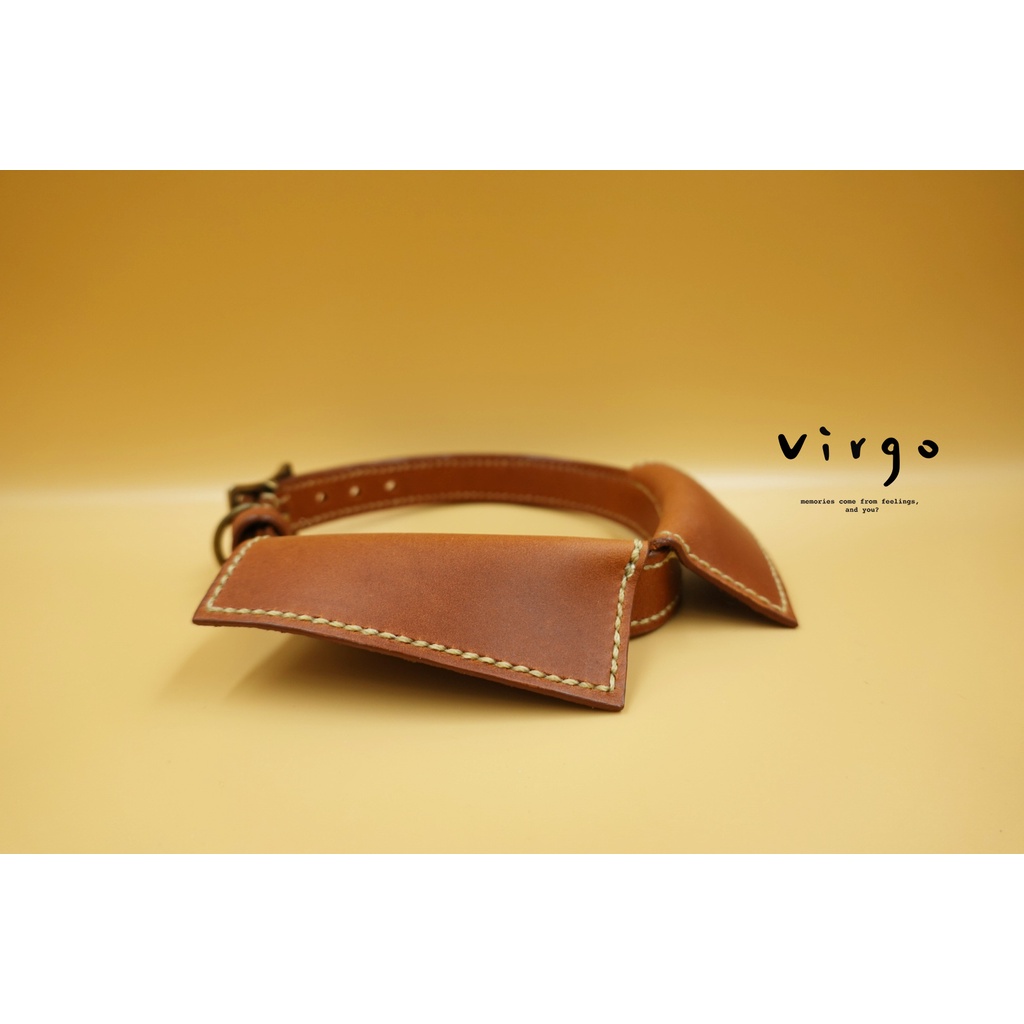 [Virgo] Leather - 寵物領子項圈 純手工真皮 項圈/狗項圈/貓項圈/造型項圈/皮革項圈/可愛項圈