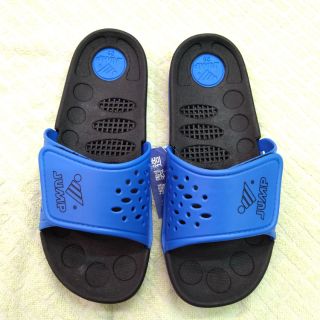 【阿宏的雲端鞋店】將門拖鞋 大人小孩都有 編號027 黑藍色
