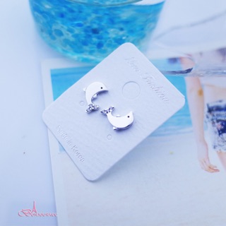 韓國小小海豚造型 耳環【Bonjouracc】
