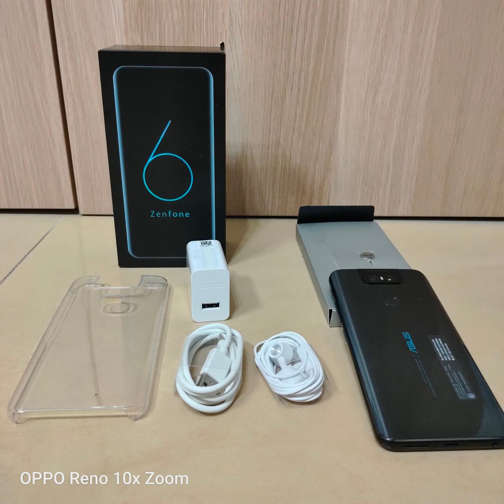 『BIN_HOME』華碩 ASUS ZenFone6 8G/256G ZS630KL 星夜黑，極新，歡迎台中面交檢查