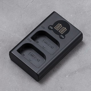 三重☆大人氣☆Micro USB/ Type-C 雙用 LCD顯示 USB 雙槽充 for BLF19 (不含電池)