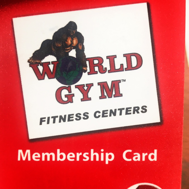 World gym 府中教練課轉讓