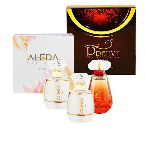 [全新] ALEDA女神香水 ( 絕代風華70ml+熱情女神80ml )