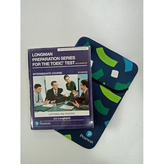 Longman Preparation Series for the TOEIC Test: Intermediate Course (6 Ed./+Pearson Notebook Soft Case/Lin eslite誠品