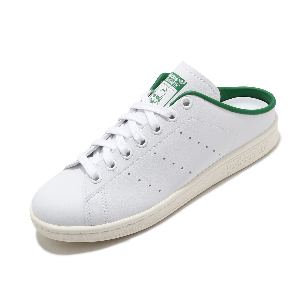 adidas 穆勒鞋 Stan Smith Mule 白 綠 懶人鞋 愛迪達 三葉草 男鞋 女鞋【ACS】 FX5849