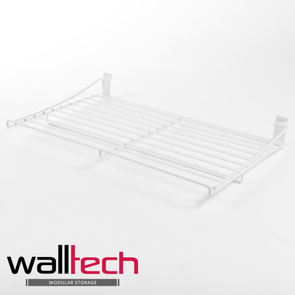 法國Walltech 鐵網 烤漆白 69.5cm