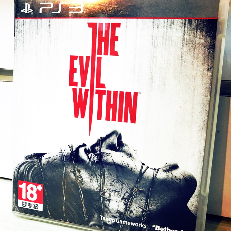 連假特惠殺！二手！PS3 遊戲片 邪靈入侵PS3 邪靈入侵 The Evil Within 繁體中文版 現貨！