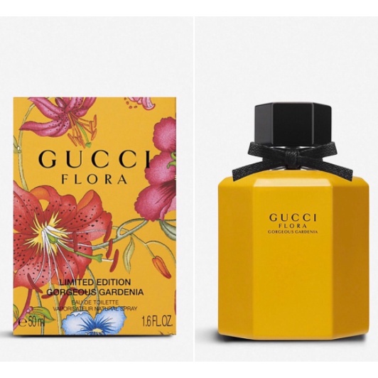 GUCCI 限量 華麗梔子花女性淡香水 限定包装 Flora 玻璃瓶分享