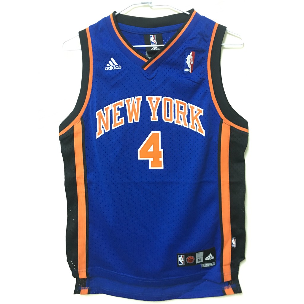 絕版電繡 Adidas NBA Nate Robinson 尼克隊 藍色 青年版球衣 YM