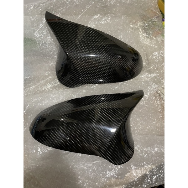 BMW 寶馬 F80 M3/F82 M4/F83 M4 適用 CARBON碳纖維後照鏡罩蓋鏡殼 卡夢照後鏡後視鏡殼蓋