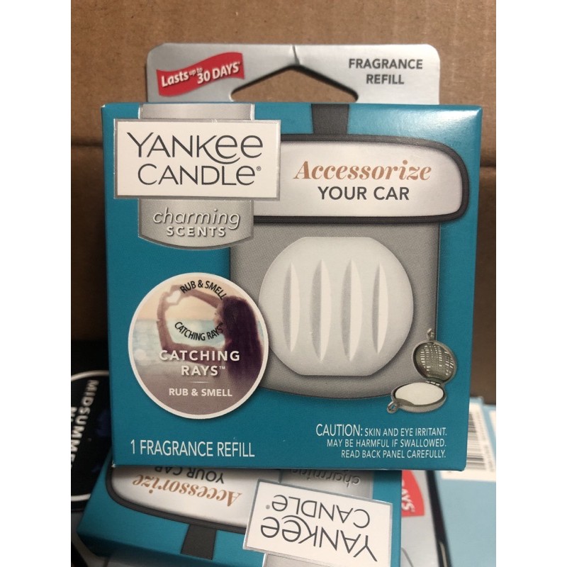 新香上架囉 Yankee Candle 車用吊飾香氛補充包 單片入 二片入 蝦皮購物
