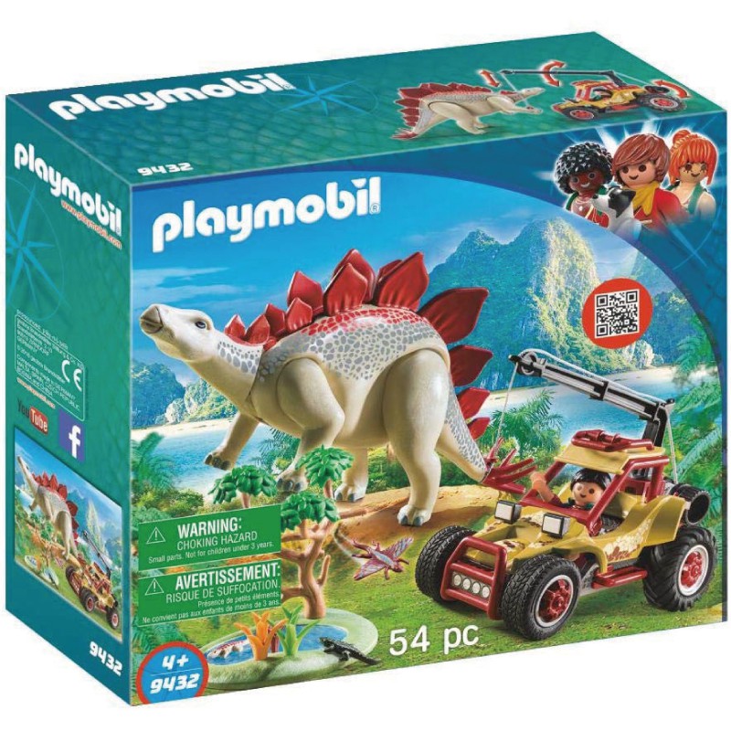 playmobil 摩比人 劍龍與探險車 9432 玩具反斗城