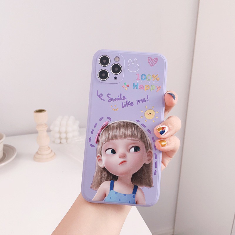 🇹🇼現貨特賣🧨 紫色系💜傲嬌女孩 iPhone12 11 7 8 mini Mermaid手機殼